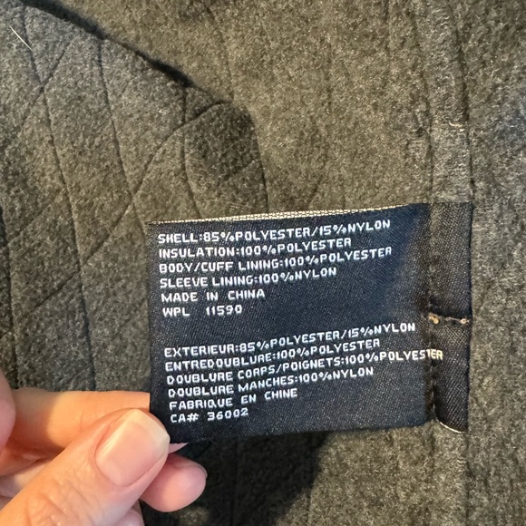 Impermeable Women’s Quilted Long Jacket - Tan - XL - Picture 8 of 8